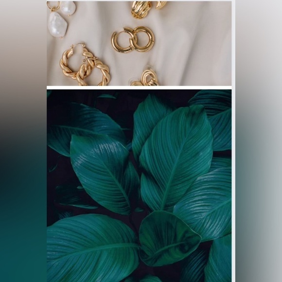 ZARA PLAQUE EARRINGS WITH TEXT new no tags ✨✨🔥 - Picture 8 of 10